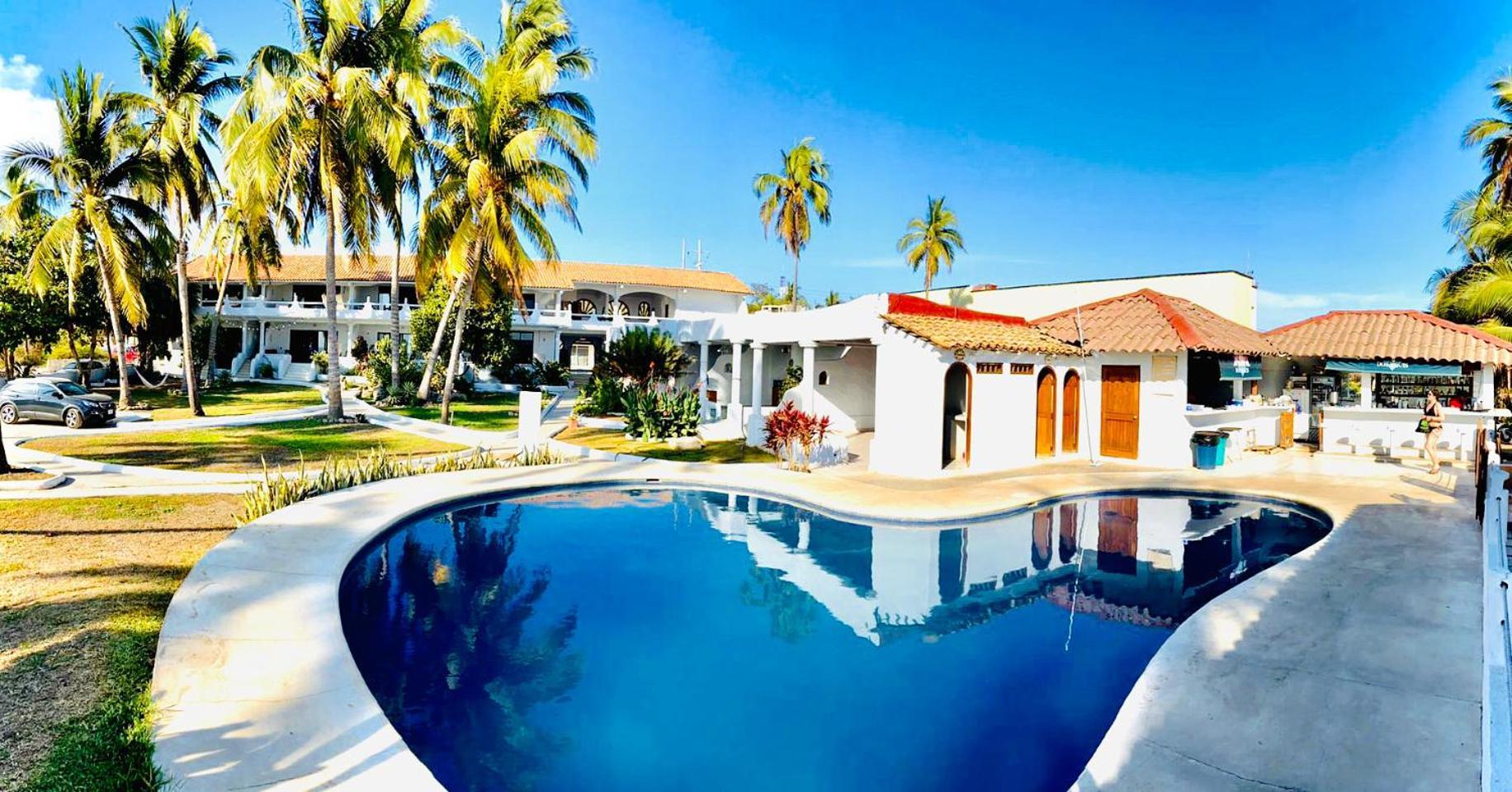 Hotel Tres Santos Troncones Buitenkant foto